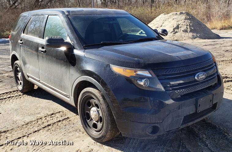 image for item AV9391 2014 Ford Explorer Police SUV