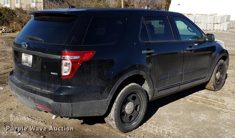 image for item AV9391 2014 Ford Explorer Police SUV