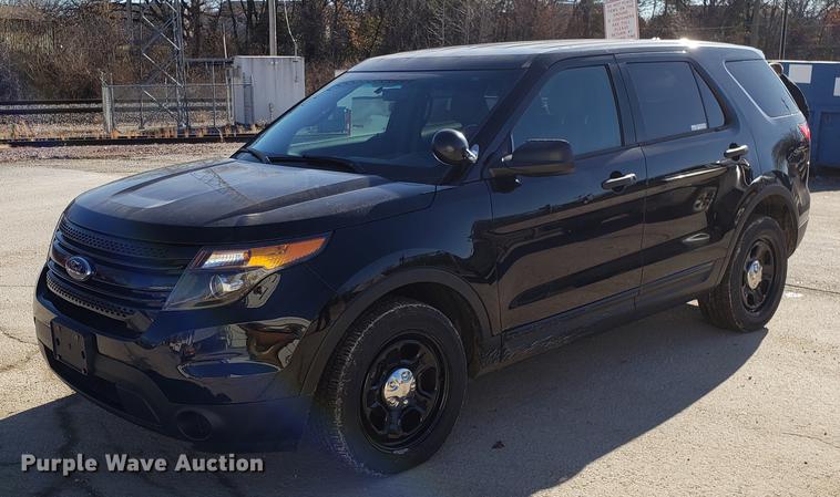 image for item AV9394 2014 Ford Explorer Police SUV