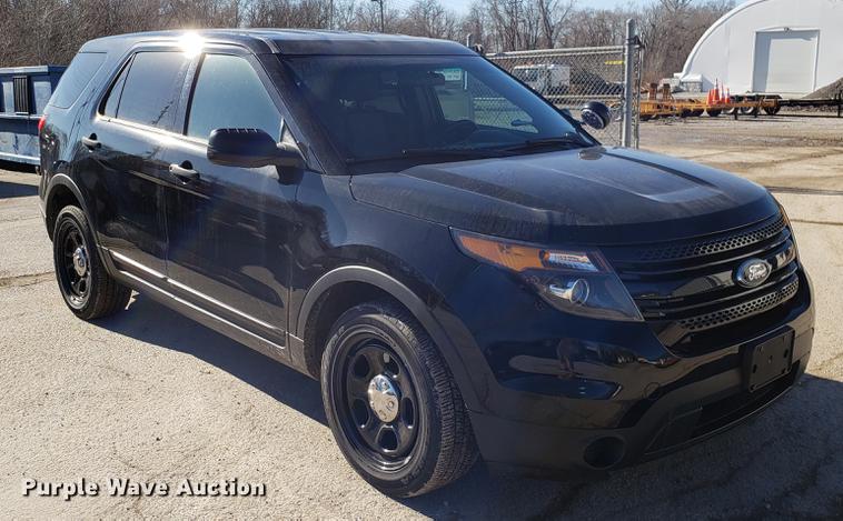 image for item AV9394 2014 Ford Explorer Police SUV