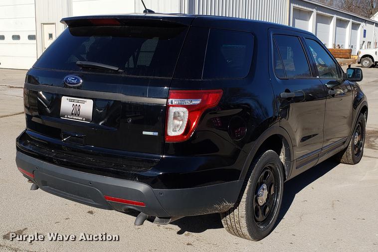 image for item AV9394 2014 Ford Explorer Police SUV