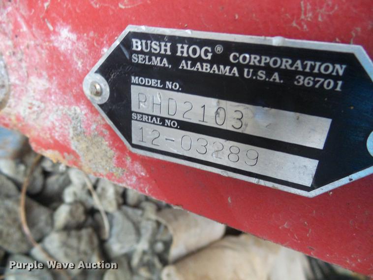 image for item DB2139 Bush Hog PHD2103 post hole auger