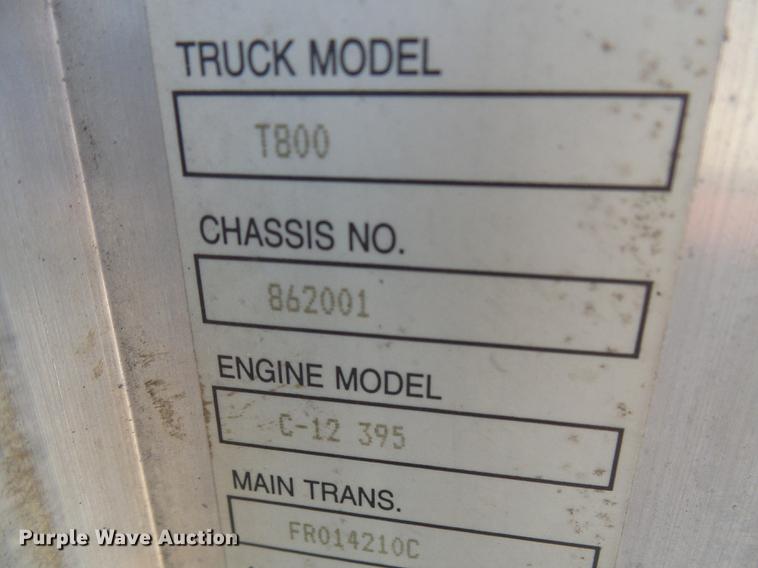 image for item DB2143 2000 Kenworth T800 scale certification truck