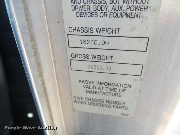 image for item DB2143 2000 Kenworth T800 scale certification truck