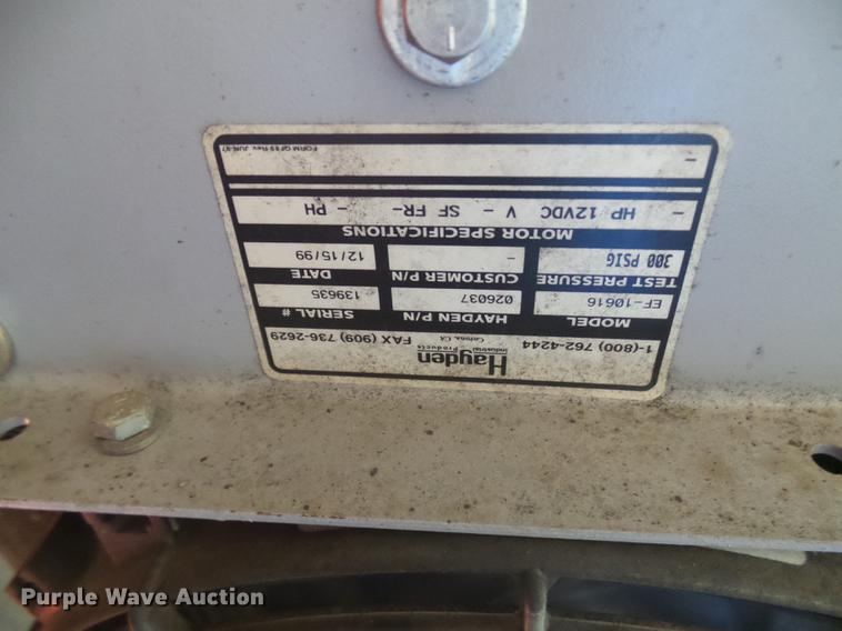 image for item DB2143 2000 Kenworth T800 scale certification truck