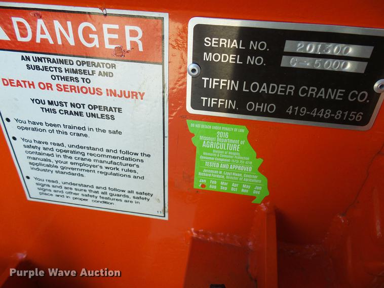 image for item DB2143 2000 Kenworth T800 scale certification truck