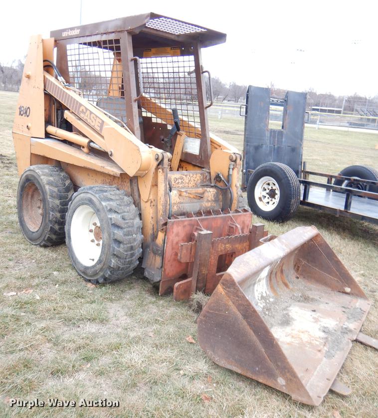 image for item DE0037 1992 Case 1840 skid steer