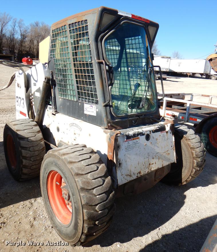 image for item DE0046 2000 Bobcat 873 skid steer