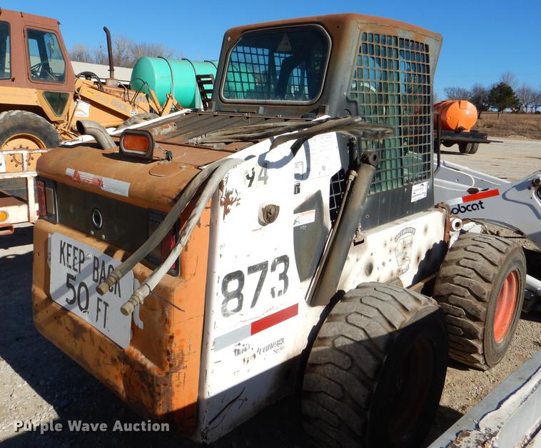 image for item DE0046 2000 Bobcat 873 skid steer