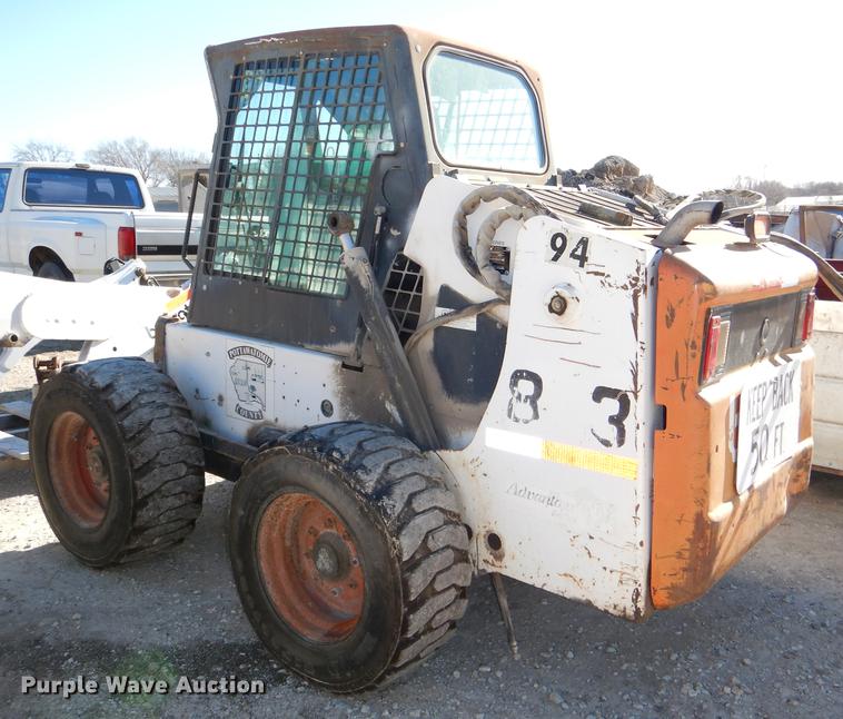 image for item DE0046 2000 Bobcat 873 skid steer