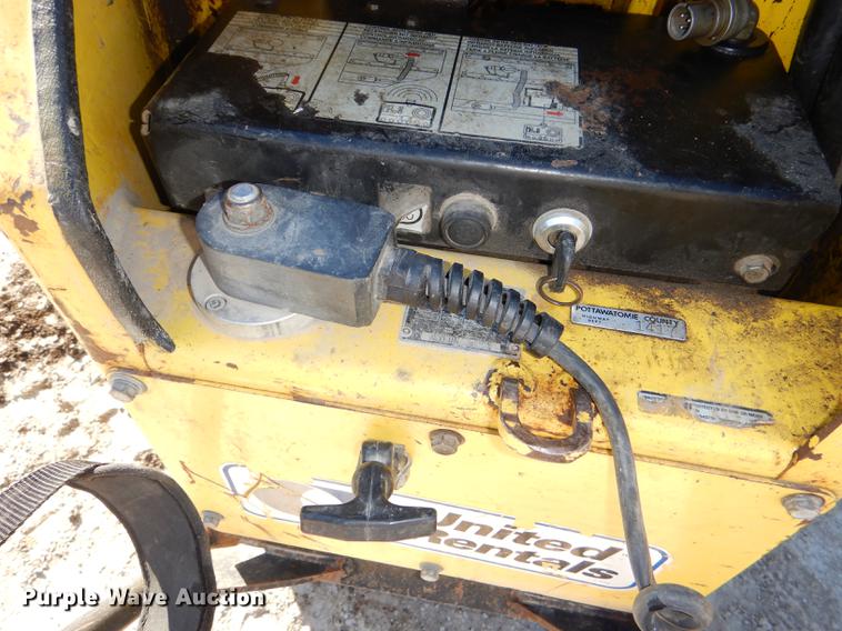 image for item DE0067 Wacker vibratory trench compactor