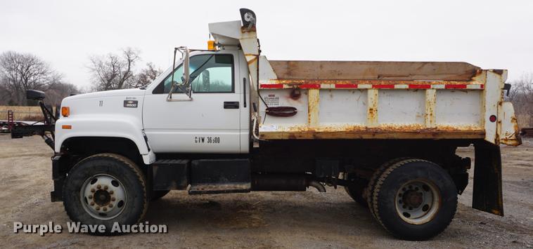 image for item DE3336 1997 Chevrolet C8500 dump truck
