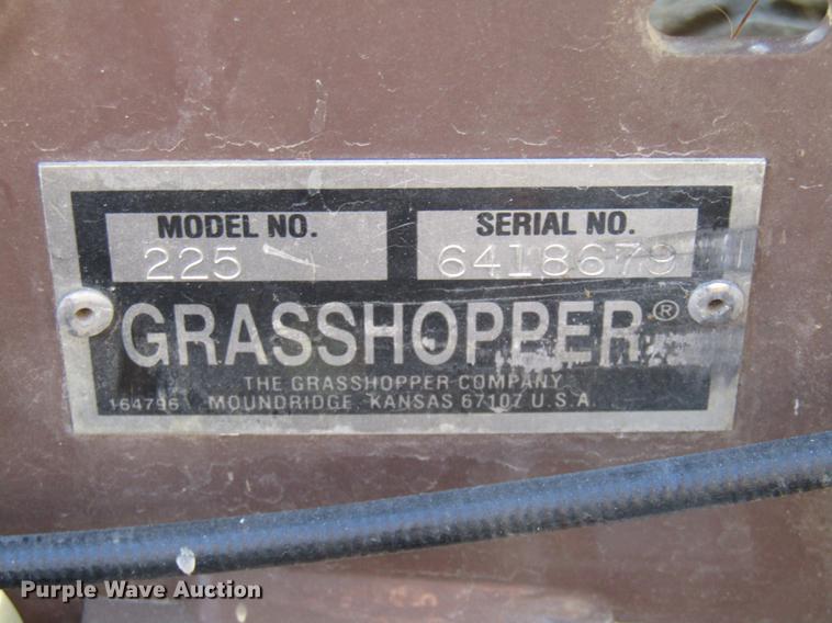 image for item DE5965 Grasshopper 225K lawn mower