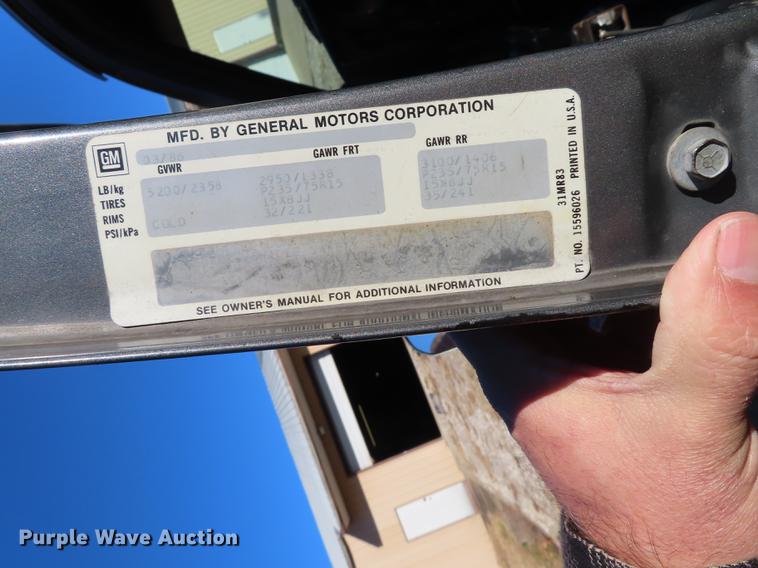 image for item DF1336 1986 Chevrolet 10 pickup truck