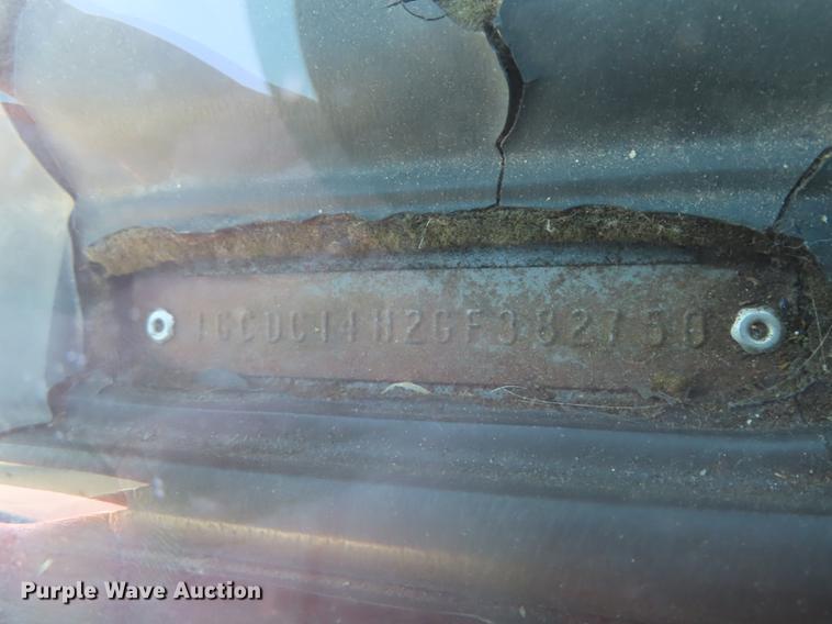 image for item DF1336 1986 Chevrolet 10 pickup truck