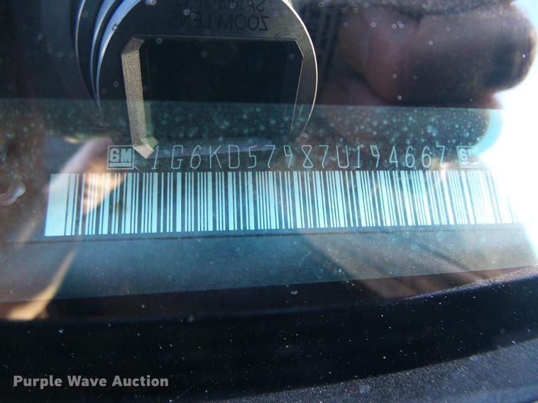 image for item DF2875 2007 Cadillac DTS