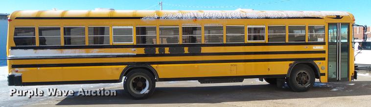 image for item DF2893 1995 Blue Bird  TC2000 school bus