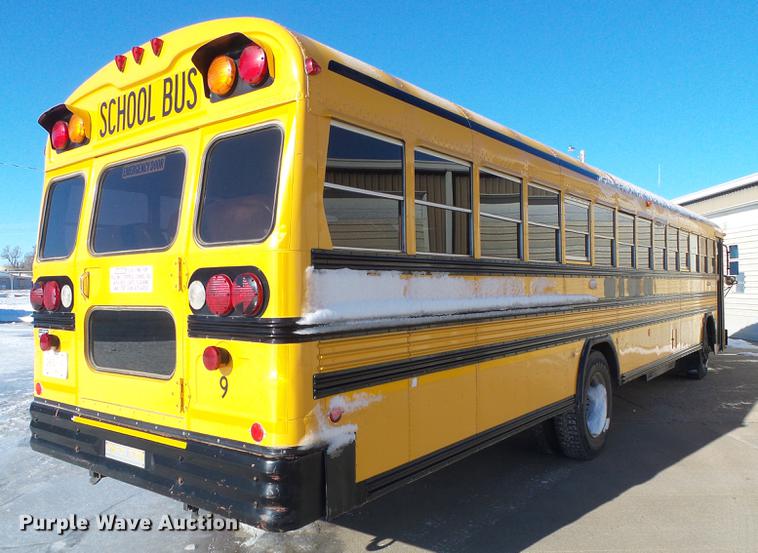 image for item DF2893 1995 Blue Bird  TC2000 school bus