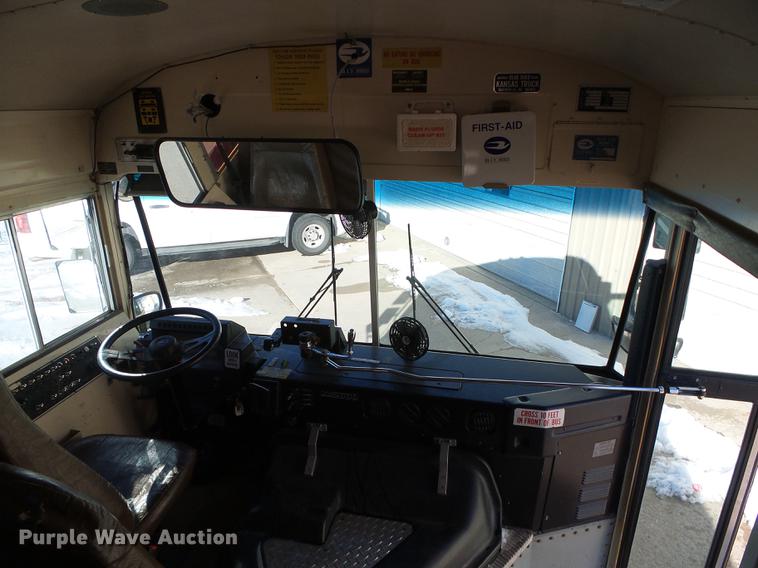 image for item DF2893 1995 Blue Bird  TC2000 school bus