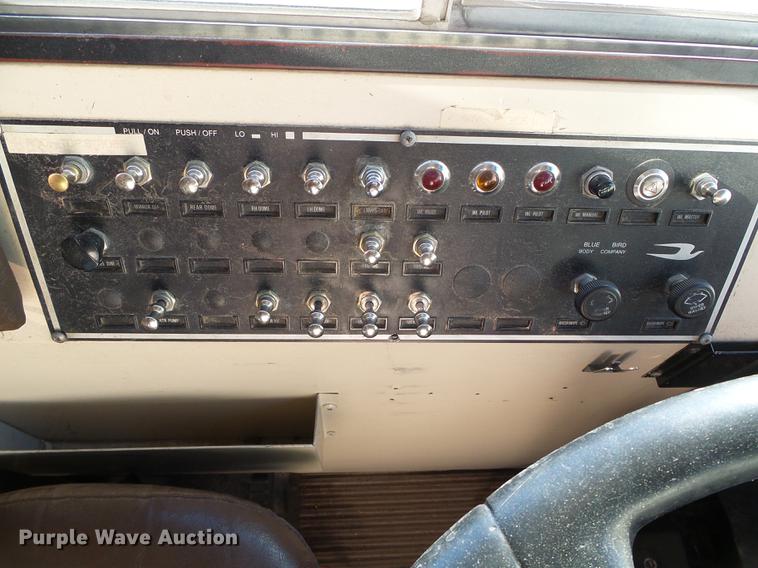 image for item DF2893 1995 Blue Bird  TC2000 school bus