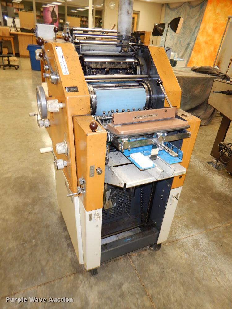 image for item EA9119 Itek 960 offset duplicator press