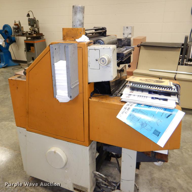 image for item EA9119 Itek 960 offset duplicator press
