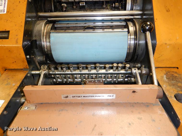 image for item EA9119 Itek 960 offset duplicator press