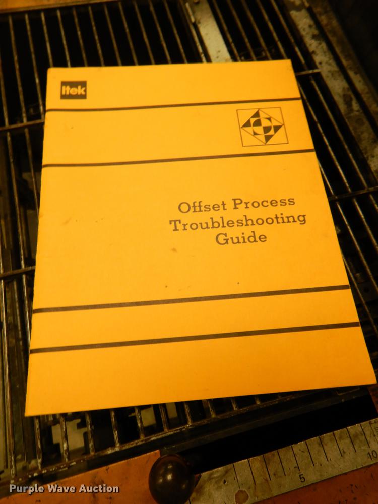 image for item EA9119 Itek 960 offset duplicator press