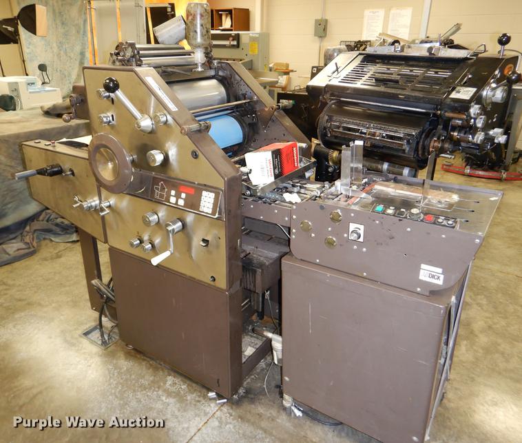 image for item EA9120 AB Dick 9850 printing press