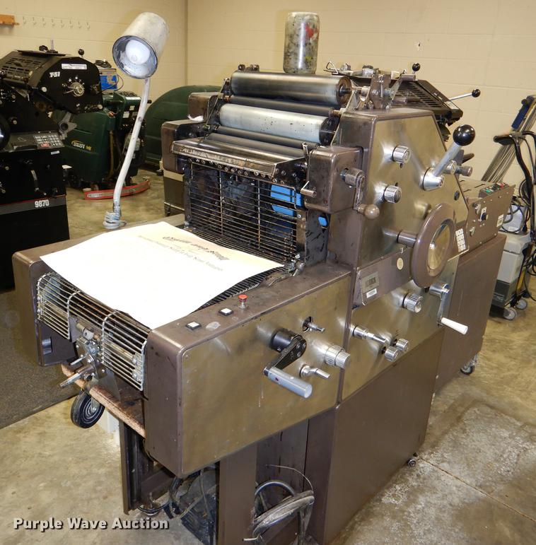 image for item EA9120 AB Dick 9850 printing press
