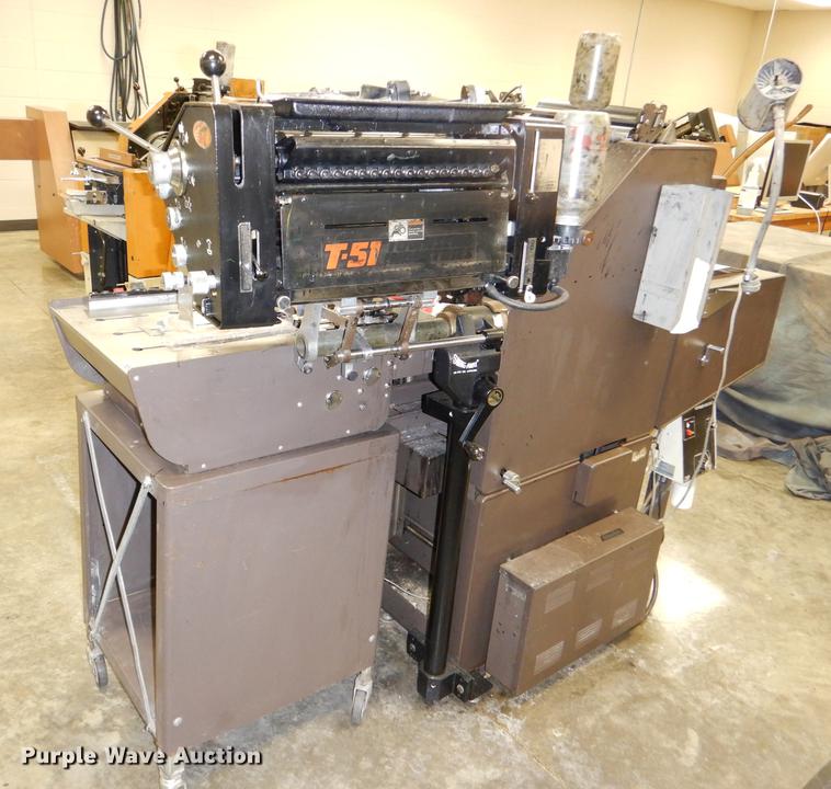 image for item EA9120 AB Dick 9850 printing press