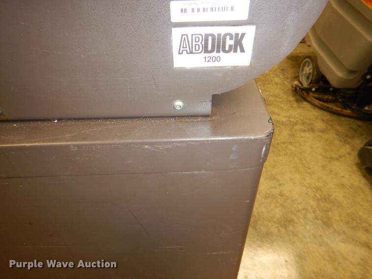 image for item EA9120 AB Dick 9850 printing press