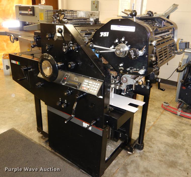 image for item EA9121 AB Dick 9870 printing press