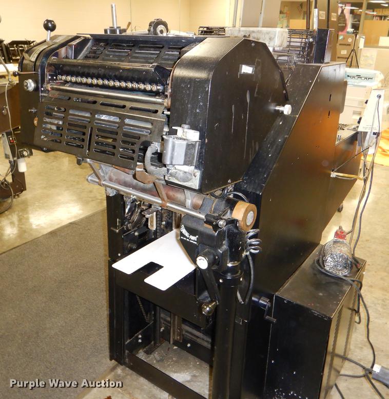 image for item EA9121 AB Dick 9870 printing press