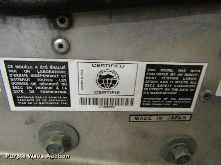 image for item EU9533 2006 Yamaha RS90NRLL snowmobile