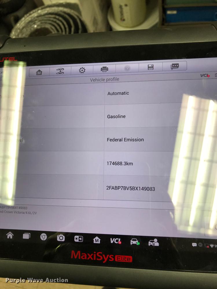 image for item EU9543 2011 Ford Crown Victoria Police Interceptor