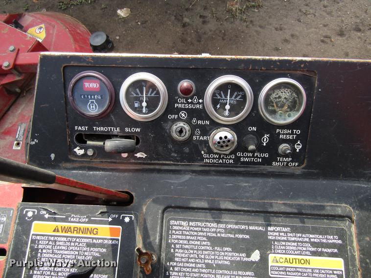 image for item EU9545 Toro Groundsmaster 325D lawn mower