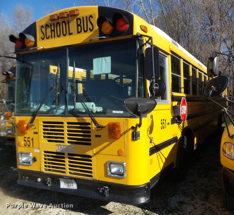 image for item EW9786 2009 Thomas Built Saf-T-Liner MVP school bus