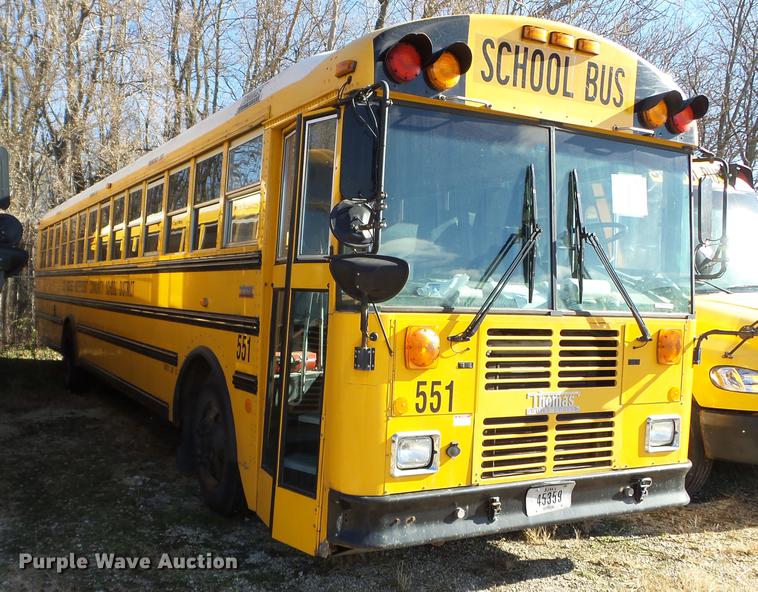 image for item EW9786 2009 Thomas Built Saf-T-Liner MVP school bus