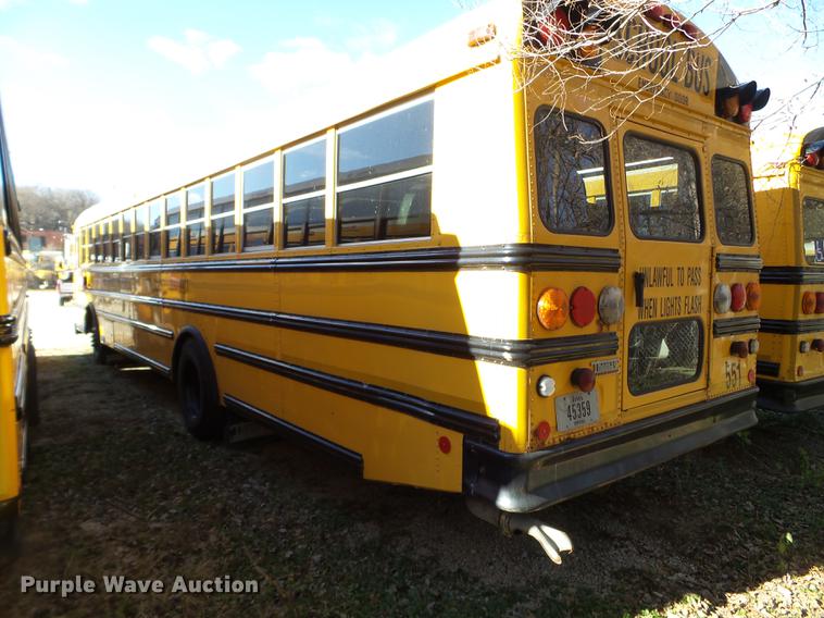 image for item EW9786 2009 Thomas Built Saf-T-Liner MVP school bus