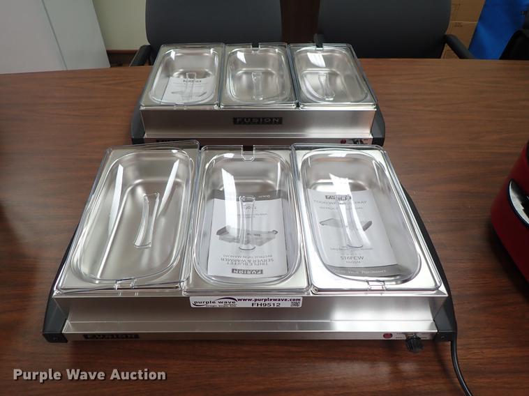 (2) Fusion buffet servers/warmers in South Hutchinson, KS Item FH9512