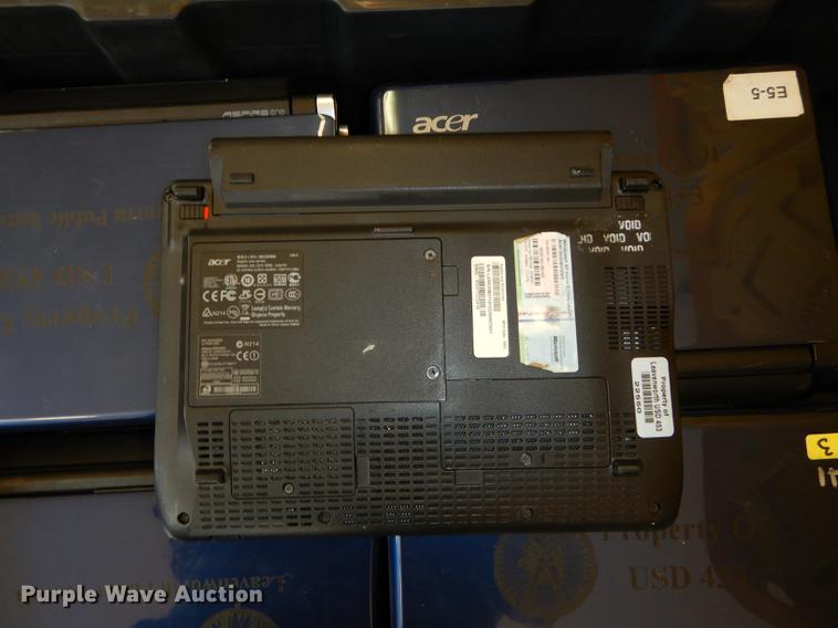 image for item G1442 (72) Acer Aspire One laptops