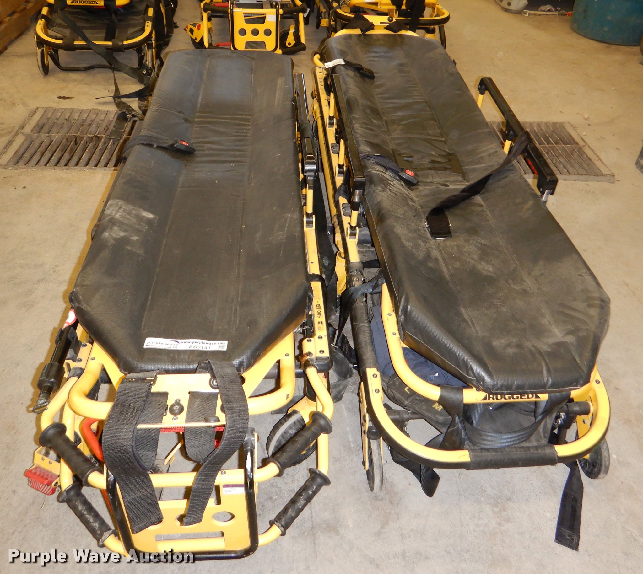 (2) MX Pro ambulance cots in Westmoreland, KS Item EA9151 sold