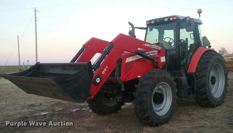 image for item BU9992 2009 Massey-Ferguson 6480 MFWD tractor