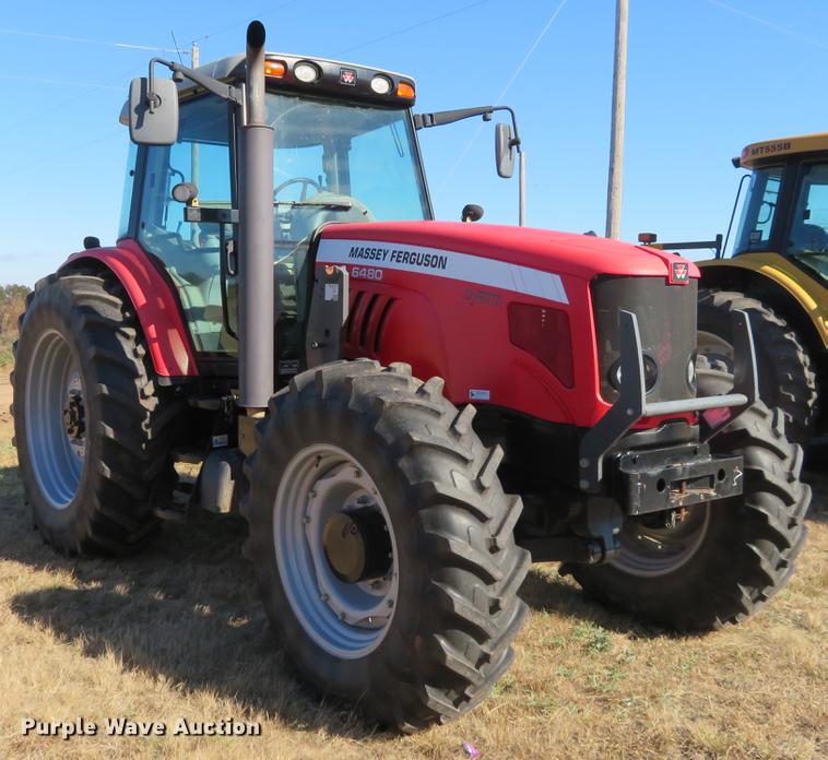 image for item BU9992 2009 Massey-Ferguson 6480 MFWD tractor
