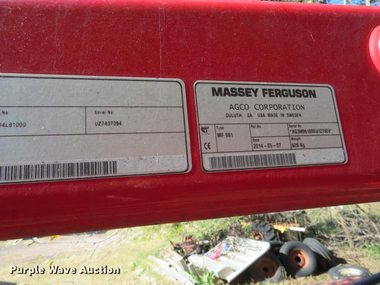 image for item BU9992 2009 Massey-Ferguson 6480 MFWD tractor