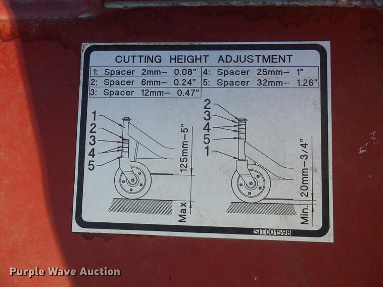 image for item DB2141 Case RR90 finish mower