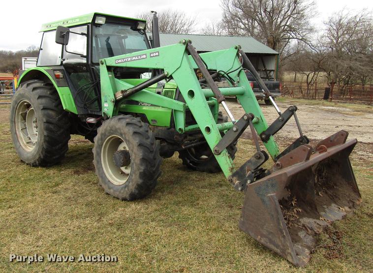 image for item DD4431 Deutz Allis 7085 MFWD tractor