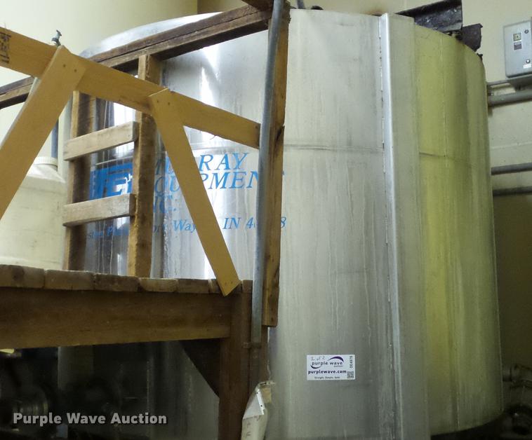 image for item DE4976 (2) stainless steel mixer tanks