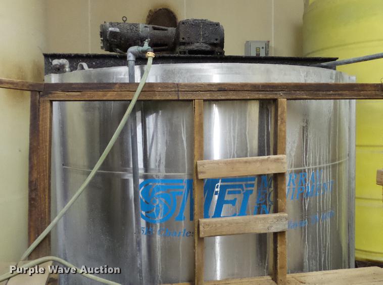 image for item DE4976 (2) stainless steel mixer tanks